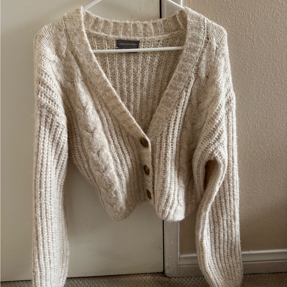 Urban Outfitters Cream Knit Cardigan - Picture 4 of 5